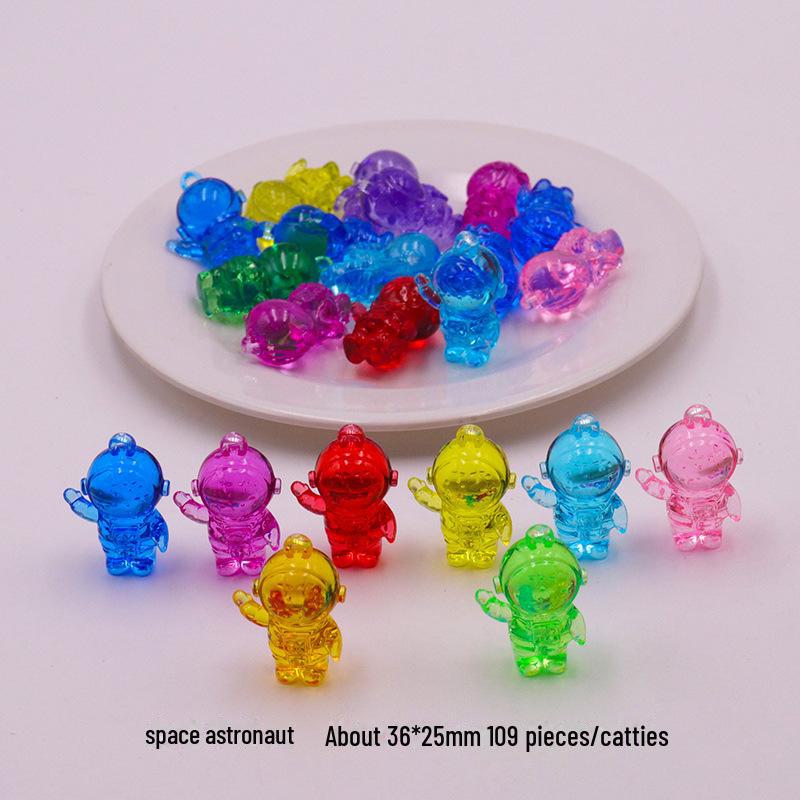 Kids' Gemstone Treasure Shell: Acrylic Diamond and Conch Archaeological Toy.