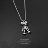Men's Punk Bear Necklace - Trendy Hip Hop Pendant Chain