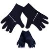 Major Craft Titanium Coated Gloves (3-Finger) Black