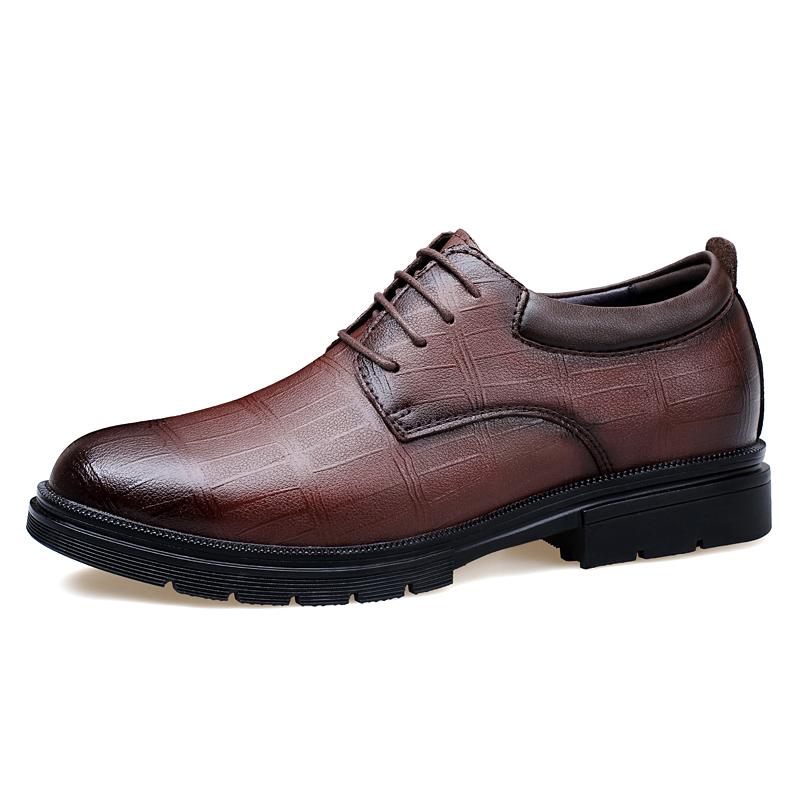Модная молодежная формальная мужская обувь Оксфорды Ручная работа Мягкая повседневная обувь Натуральная кожа Формальная обувь для платья Мужские кожаные туфли Дерби Кроссовки