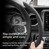 JOT2 For Jeep Suede Snap-on Steering Wheel Cover Fit Renegade Compass Wrangler Jk Jl Grand Cherokee Wk2 Accessories Wj Portachiavi