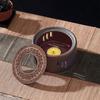 Керамический подсвечник-подогреватель для ароматической свечи со вкусом жареного апельсина