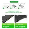 Transparent HDD Case HDD Enclosure 2.5 Inch SSD SATA To USB2.0 Type-C Adapter Portable External Hard Drive Box Tool-Free