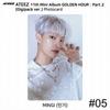ATEEZ 11th Mini Album Golden Hour Part.2 Digipack Ver Official Photocard KPOP