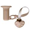 TGM Domestic Infant Daisy Tiding Держатель для сухариков + набор подставок для сердечек, Держатель для сухариков + Подставка для сердечек + футляр, коричневый, 1 комплект, Корейские товары для детей