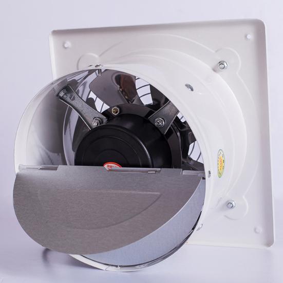 Вытяжной вентилятор FD100 Настенный бесшумный 7-лопастной непромокаемый вентилятор для ванной комнаты