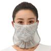 Women Sun UV Protection Fishing Hiking Sunscreen Face Cover Neck Scarf Ice Silk Mask Face Scarves