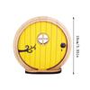 Wooden Fairy Door Collectible Figurine – Enchanting Miniature Elf Door for Home Decor – Charming Indoor Fantasy Decoration