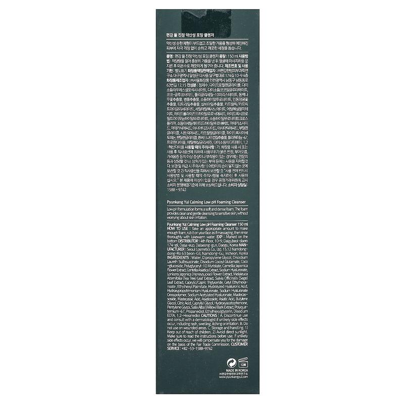 Calming Low pH Foaming Cleanser, 5.07 fl oz (150 ml)
