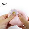 Slow Rebound Stress Ball Slow-Rising Butt Peach Squeeze Toy with Smile Flower Soft PU Shaped Fidget for Relief Cute Decompression Gadget Kids Adults