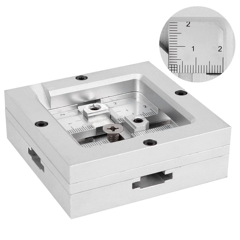 Универсальная станция для реболлинга BGA, фиксированный трафарет из стальной сетки, комплект для пайки алюминиевого сплава HT?80H