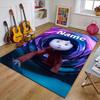 Custom Coraline Mat Personalized Name, Polyester Washable Indoor Entryway Rug, Gift for Christmas, Easter, Thanksgiving Day