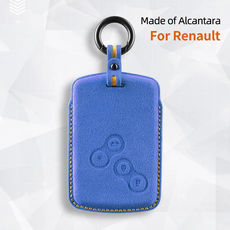 Чехол для ключа автомобиля для Renault Duster Captur Clio Logan Megane Koleos Scenic Nema Fluence Zoe Защитная оболочка Аксессуары