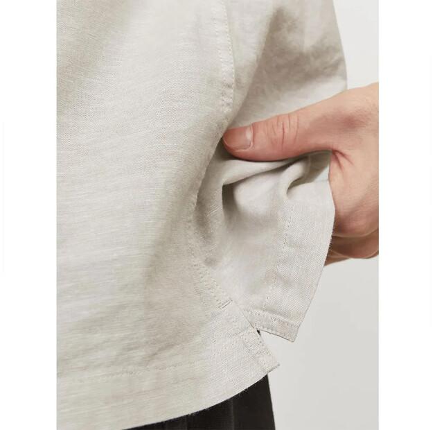 Jack & Jones Summer Resort Linen рубашка с коротким рукавом