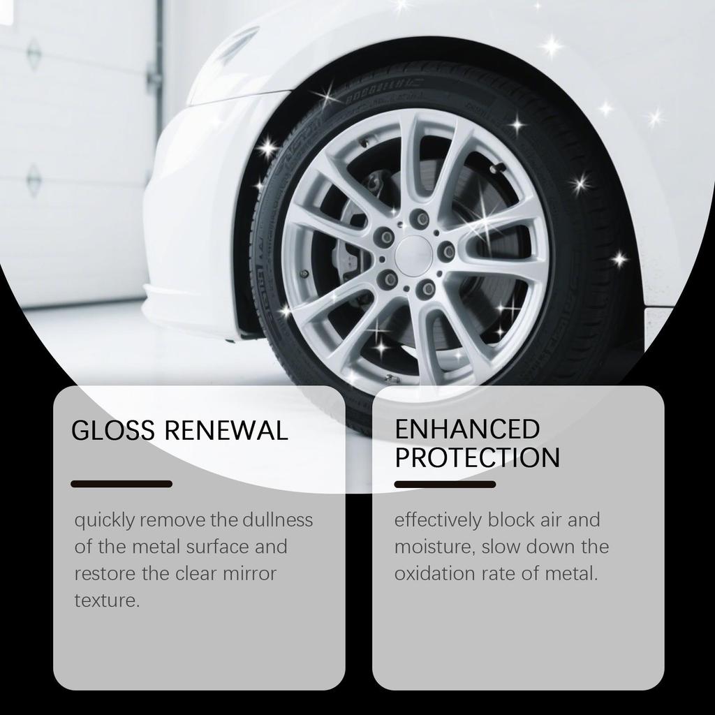 JAKEHOE Metal Polish: Removes dirt, prevents oxidation, and enhances shine for everyday surface care.