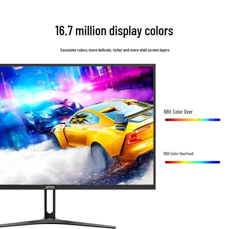 JOYZL 22-inch 1080p 60Hz FHD Monitor CN plug (adapter included)