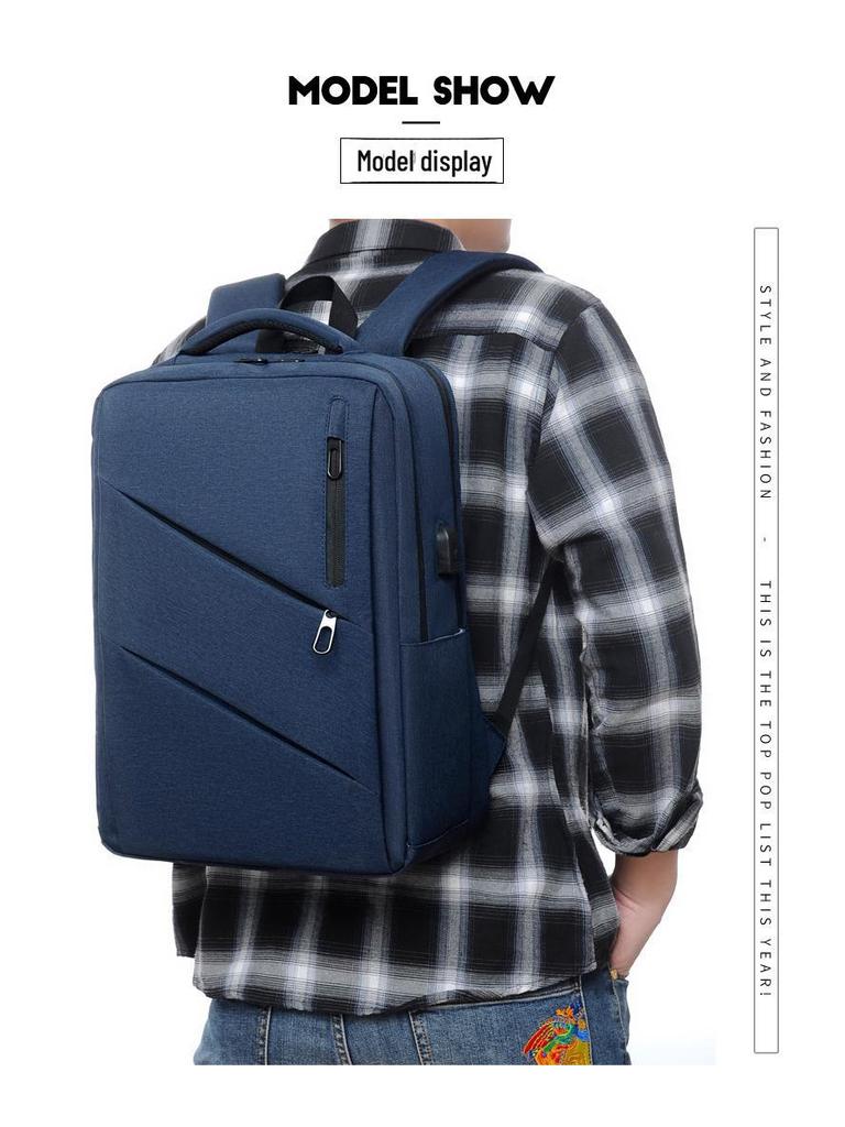 Водонепроницаемый мужской дорожный рюкзак большой вместимости – модный, прочный, деловой и удобный для ноутбука