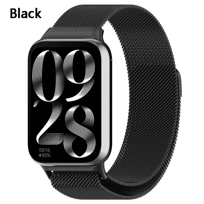 Ремешок из нержавеющей стали для часов Xiaomi Redmi Watch 4, металлический магнитный браслет, браслет для часов Xiao Mi Band 8 Pro Band