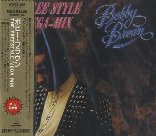 CD БОББИ БРАУН The Free Style Megamix WMCA299 MCA 1991 Япония SoulFunk Б/у
