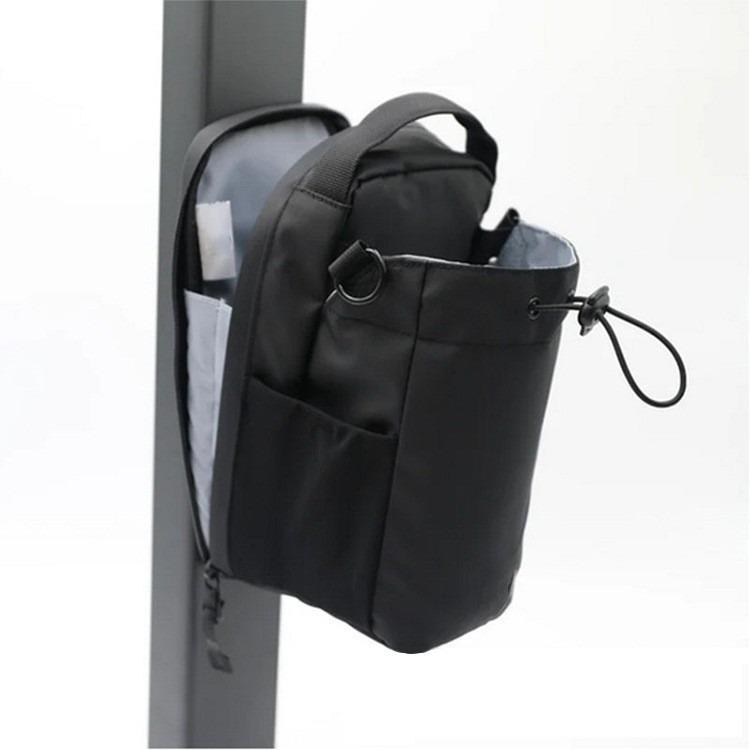 Magnetic Crossbody Sports Bag with Water Bottle Holder - Large Capacity for Men