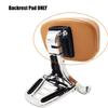 For Adjustable Driver Motorcycle Passenger Rider Sissy Bar Backrests Multi Purpose Backrest Pad Cushion