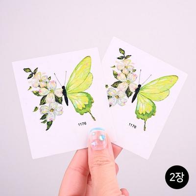 Ttulshop Наклейка для татуировки Водонепроницаемая наклейка для татуировки хной Модная татуировка Отпуск, 2, Нет. 132