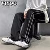 Women's Men's Y2K Clothes Baggy Casual Straight Trousers Hip Hop Drawstring Wide Leg Track Sweatpants Sreetwear Jogger Cargo Pants Clothing