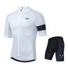 Men Women Cycling Jersey Set Short Sleeve Quick Dry Breathable Bike Riding Outfit Sports Apparel