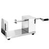 Manual Twisted Potato Chip Machine Stainless Steel Hand Cranked Spiral Potato Chip Cutter for Home