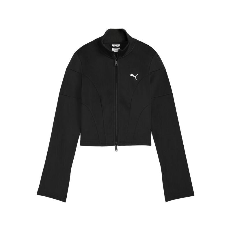 Puma Укороченные Жакеты Женские Черный Стойка Умеренный Другое 633966-01