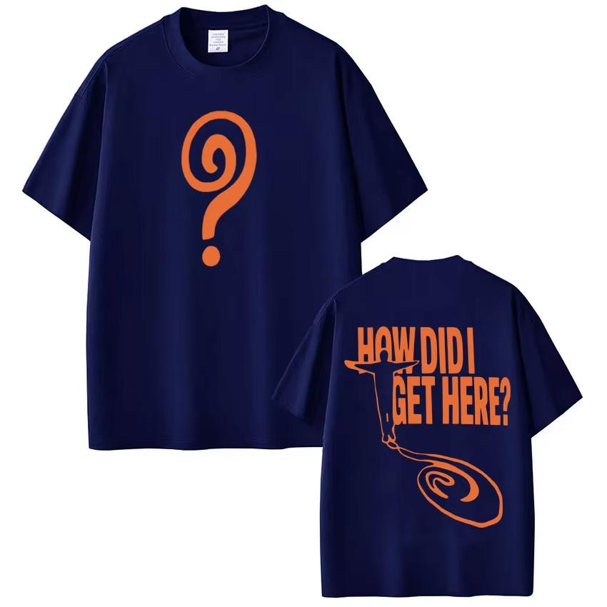 Singer Louis Tomlinson How Did I Get Here Tour 2026 Print Tshirt Men Women Fashion Hiphop Tshirt High Quality Cotton Tshirs