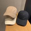Sunscreen Hat Female Cap Hip Hop Duckbill Hat Versatile Fashion Black Baseball Cap Male Visor Soft Top