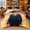Harry Styles Pattern Bedding 3Pcs Set Bed Sheet And Pillowcases For Indoor Bedroom