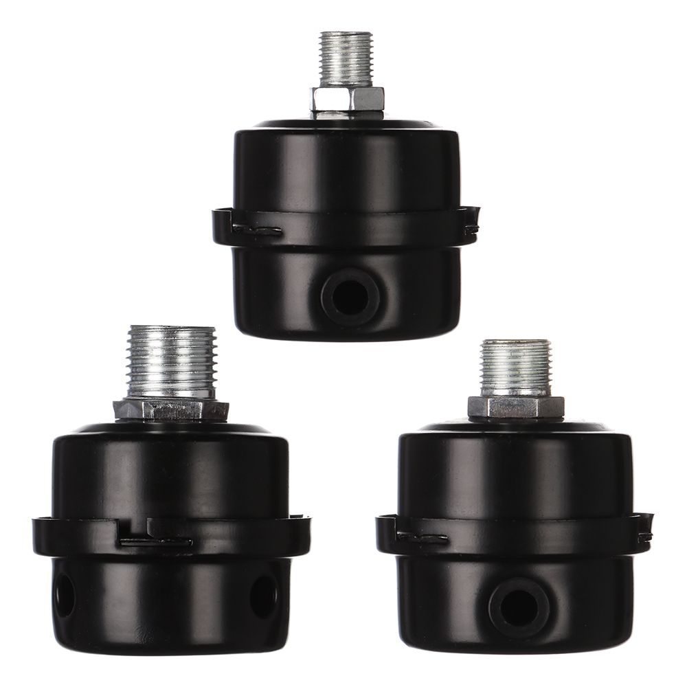 New Metal Pump Accessories Air Compressor Oil-Free Muffler Air Filter Squelch Muffler