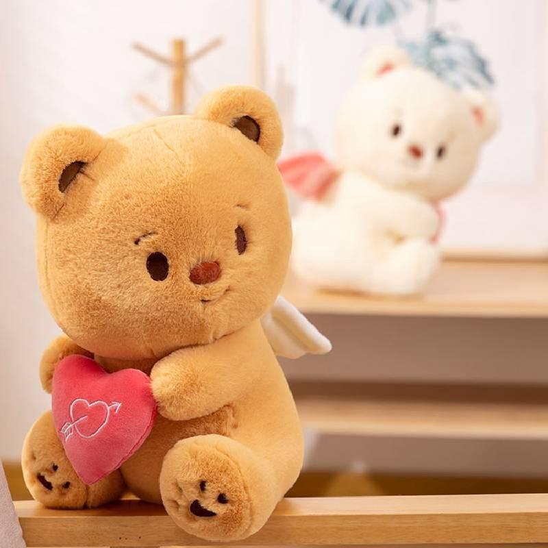 Adorable Teddy Bear Plush Toy Soft Cuddle Pillow For Kids And Toddlers Perfect Birthday Gift