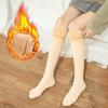 Snow Boots Thicken Knee Gaiters Socks Sleeping Stockings Velvet Floor Hosiery Snow Long Socks