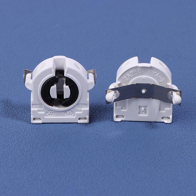 5 шт. T5 T8 люминесцентный патрон G5 G13 цоколь нешунтированный термостойкий патрон лампы переменного тока 500 В 2 А для светодиодной люминесцентной лампы