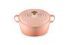 Литая эмалированная кастрюля Le Creuset Signature Cocotte Ronde 22 см, совместимая с газовой духовкой IH, японская [Авторизованный продукт]