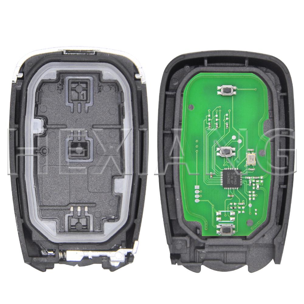 HE 4A Chip Locked 433MHz 2/3Button Proximity Car Remote Key With For Chevrolet Orlando JM Trax Tracker