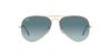 Солнцезащитные очки RB3025 AVIATOR LARGE METAL ЗОЛОТОЙ ГРАДИЕНТНО-СЕРЫЙ Линза 55 [Ray-Ban] Оправа/СИНИЙ