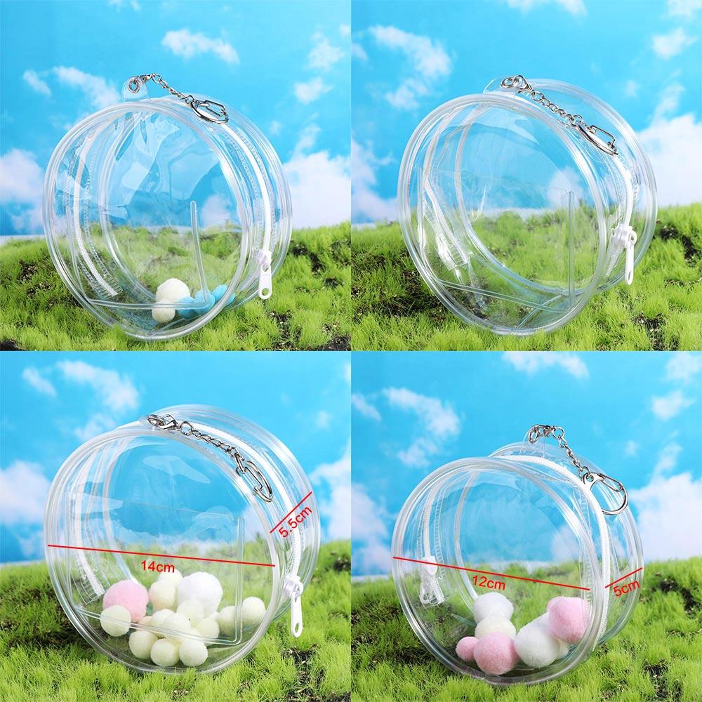 10 см Кукла Прозрачная Сумка для Куклы для Улицы Многоцветная Сумка для Демонстрации Куклы для Улицы Плюшевая Кукла