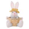 Пасхальный кролик Декор с корзиной для хранения конфет Кролик Конфетница Блюдо Пасхальные яйца Стол Контейнер Для Супермаркета Домашняя Школа