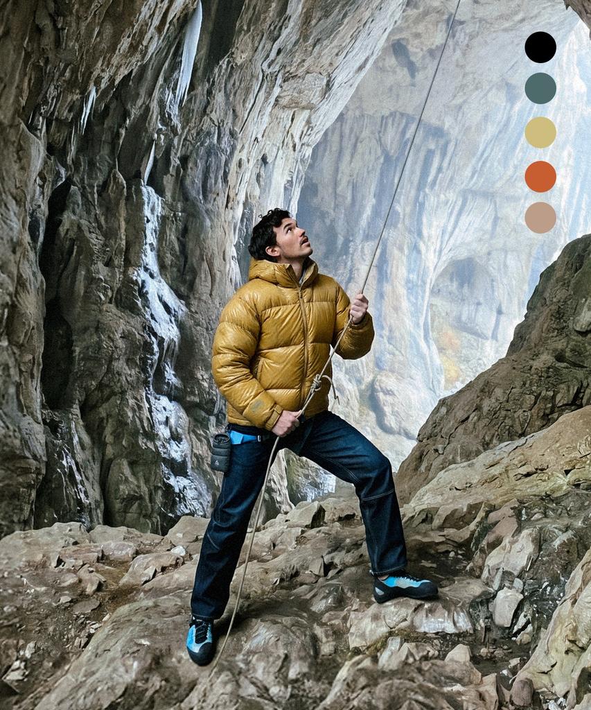 Blackyak Unisex Climbing Stone Master Down Jacket #3 (5 Colors) (B Type)