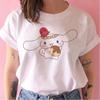 Y2k Cinnamoroll T Shirt Women Tshirt Clothes Kawaii Tshirt Short Sleeve Tops Tee Women Printing Cartoon Clothes