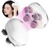 Deep Infrared Scalp Massager 4 Kneading Vibrating Red Light Head Cleaning Massager Waterproof 3D Hair Growth Stress Relax Muscle