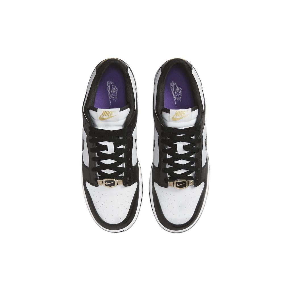 Nike Dunk Low SE World Champ Мужские кроссовки Белый металлик-Золото Черный DR9511-100