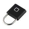 Умный замок с датчиком отпечатков пальцев с USB-подзарядкой, водонепроницаемый дизайн, идеально подходит для защиты велосипедов и туристического снаряжения.