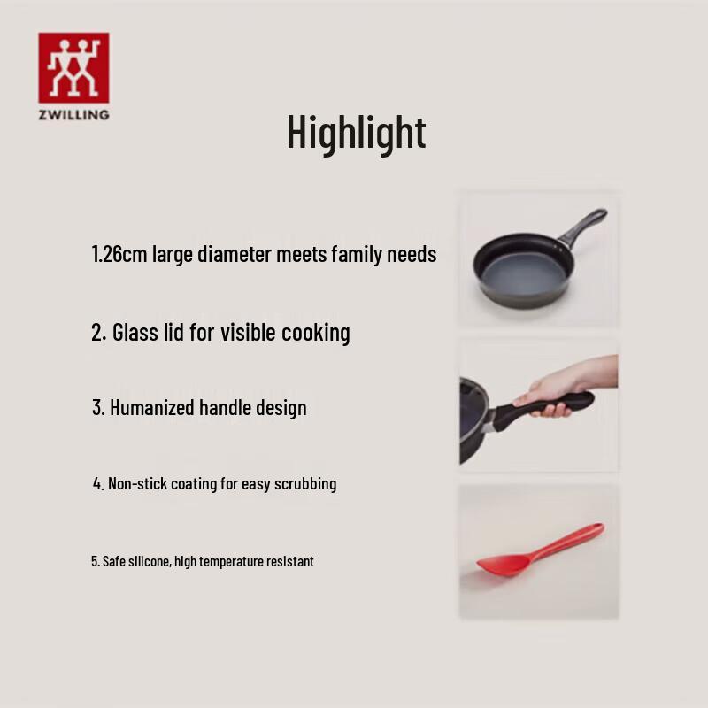 ZWILLING MotionL 26cm Non-Stick Frying Pan
