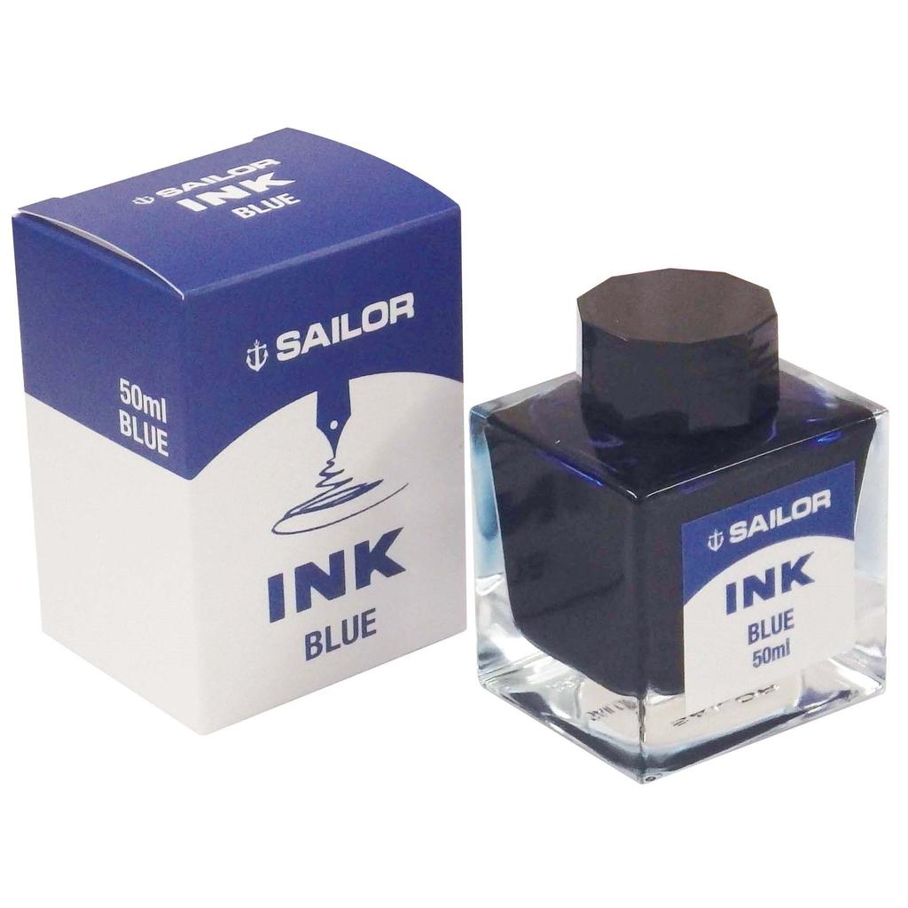 Sailor fountain pen Fountain Pen Dye Bottle Ink 50ml Blue 13-1007-240