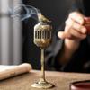 Matel Magpie Hollow Lamp Sandalwood Fragrance Censer Smoking Backflow Incense Holder Tea House Ornaments Study Room Home Decor